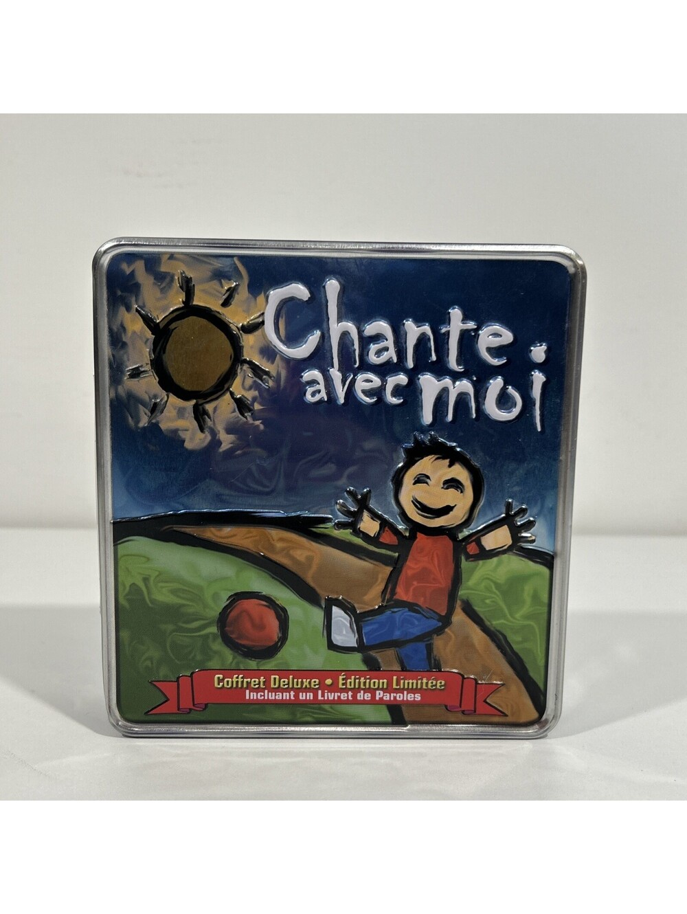 Chante Avec Moi Deluxe Edition Tin Box Set French Canadian Nursery Rhymes